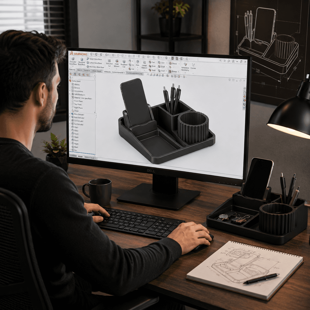 Cable Clip Organizer
